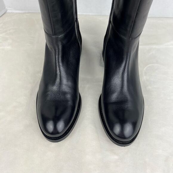 Luichiny Trend Lee Black‎ Leather Stretch Panel
Over The Knee 50/50 Zip Boots 7 - Picture 11 of 16